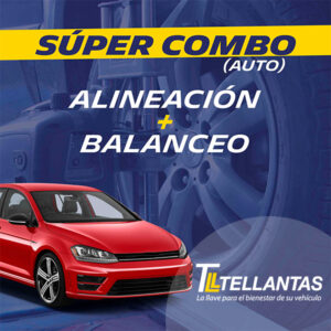 COMBO AUTO Y CAMIONETA/ALINEACION + BALANCEO